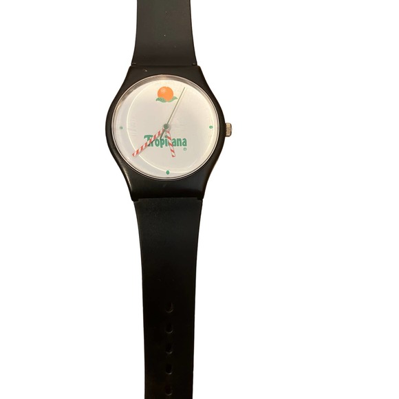 🌸 Vintage Tropicana 80's Wristwatch Retro‎ 1980s - Picture 1 of 4